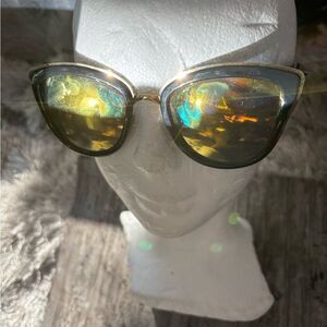 Wear me pro cat030 shades yellow tint glasses black frames accessory sunglasses
